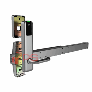 Serie B02 RFID Panik Pushbar SET EN1125