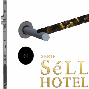 Serie SéLL HOTEL by SCHWAIGER Typ DARK GOLD RF Motor Automatic Schloss SET
